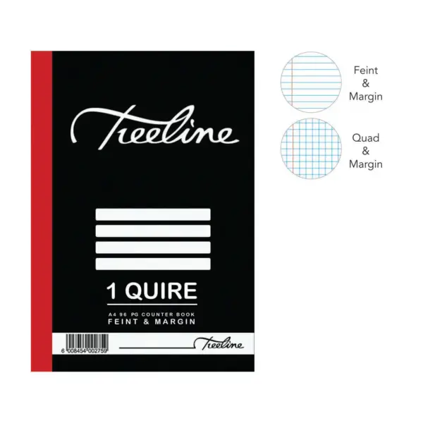 Treeline A4 Index Hardcover Book A - Z
